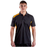 VX-3 Team Tech Polo Shirt Black & Amber (BNWT) XS