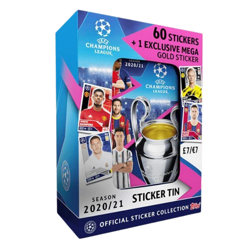 Topps UEFA Champions League 20/21 Stickers - Collector Tin