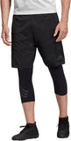 Adidas Tan Tracksuit Bottoms / Shorts Black (BNWT)